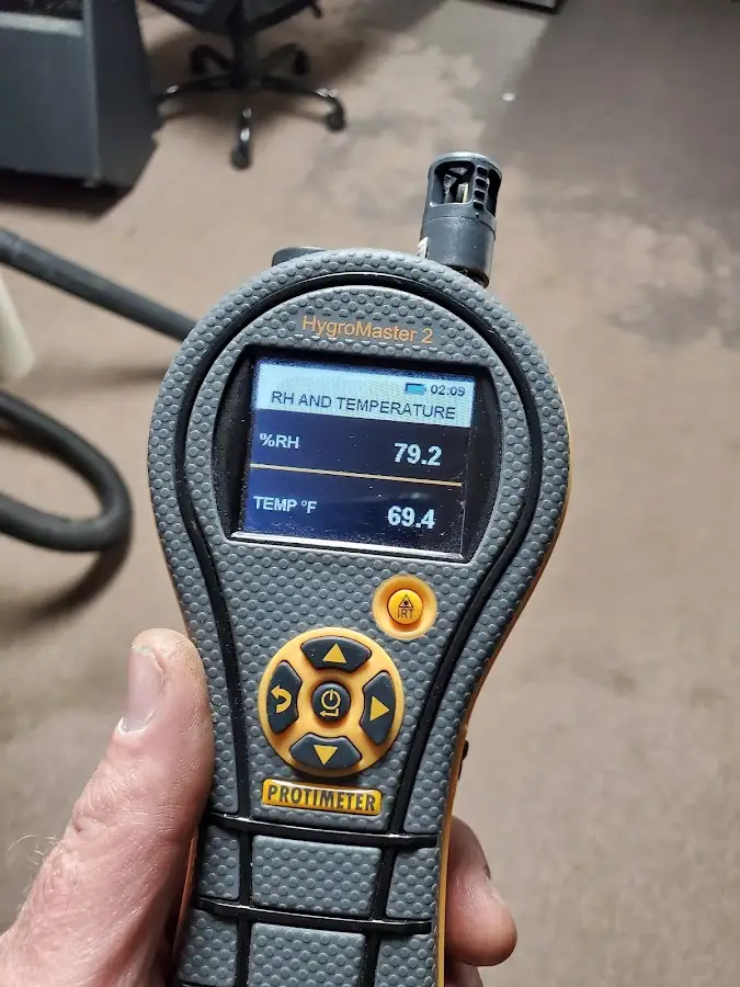 Moisture meter humidity assessment for Fire & Smoke Damage Restoration in Moss Bluff